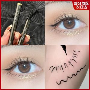 Waterproof Smudge-Proof Black Eyeliner Pen Beginner Friendly Easy to Use Long-lasting Eye Makeup Tool by Li Jiaqi Recommended