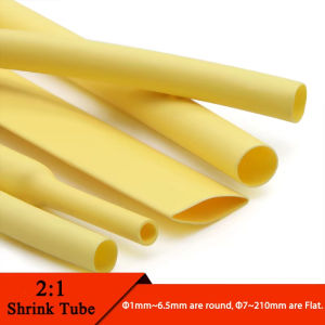 1M Yellow Heat Shrink Heatshrink Tube 2:1 Diameter 1mm ~ 20mm Tubing Sleeving DIY Wrap Wire Repair Cable Protecctor