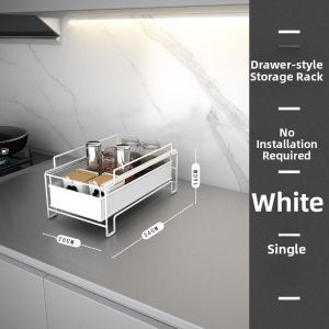 DIHUANTUO | Adjustable Pull-out Kitchen Storage Rack