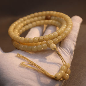 Kích Thước Mini Tự Nhiên Mật Độ Cao Thẳng Cắt Gốc Ngọc Trai Vòng Tay Cho Nam Và Nữ Với 108 Hạt Nguyên Chất Thương Hiệu Thương Mại Điện Tử