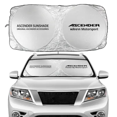 ที่บังแดดที่บังแดดหน้ารถยนต์กันรังสียูวีอุปกรณ์ตกแต่งรถยนต์สำหรับ Isuzu Dmax Panther ascender MUX 4X4