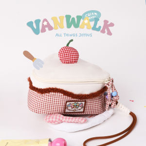 VANWALK | Cherry Cake Design Womens Portable Cosmetic Bag