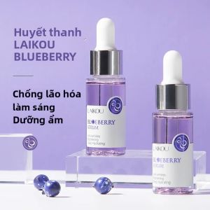 Serum Dưỡng Da Mặt Blueberry Dành Cho Nữ Dưỡng Ẩm Dưỡng Ẩm Chống Lão Hóa Làm Sáng Da Tinh Chất Chăm Sóc Da Không Nhờn Sửa Chữa Điều Trị