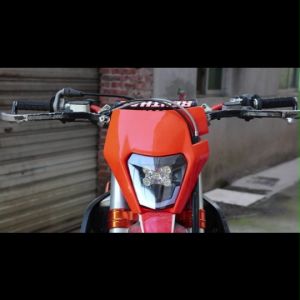 XW RACING Dirt Bike Universal Light Motorcycle Led HeadLamp Head Light Headlight Kit for KTM Enduro