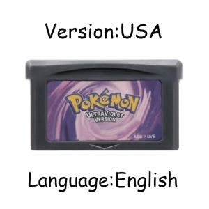Bandai | GBA Pokemon Series Game Cartridge Silver Rival Rom Hack 32 Bit Video Game Console Collection Card