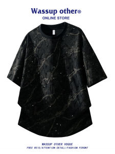 Breathable Dyeing Summer Mens Short Sleeve T-Shirt