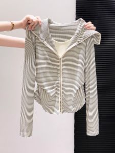 Loowmane | Faux Two-Piece Waist-Slimming Double-Zipper Long Sleeve T-Shirt