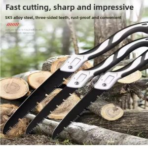 MONLEYTA | German Steel Saw Folding Hand Pull Manual Saw For Cutting Wood Trees And Logging Efficient Cutting Tool By MONLEYTA