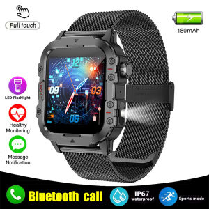 2025 New Smart Watch Android Phone 1.44 Inch Color Screen Bluetooth Call Blood Oxygen/Pressure Monitoring Smart Watch Women Men