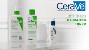 CeraVe Hydrating Toner & Hydrating Lotion Niacinamide Hyaluronic Acid Ceramide Moisturizer Toner