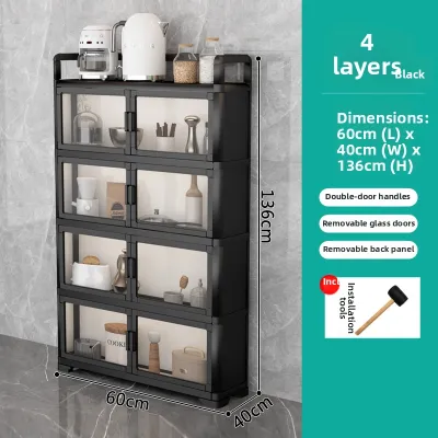 Aluminum Alloy Modern Simple Kitchen Cabinet