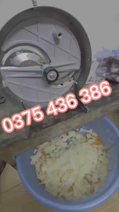 Máy thái hoa chuối bắp cải làm salad chạy điện - Bảo hành 12 tháng