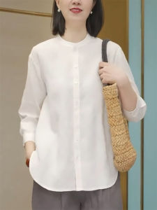QINGNAER | Youthful Leisure Versatile Slimming Long Sleeve Shirt