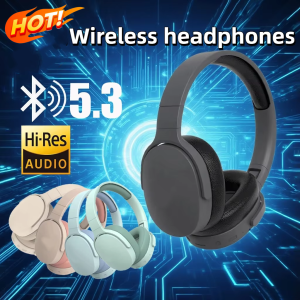 New Wireless Headphones Bluetooth 5.3 Portable Earphone Hifi Stereo Headset Game Earbuds With Mic Universal Earphones 2026