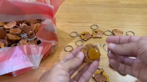 MÓC KHÓA LÀM TỪ GỖ DỪA