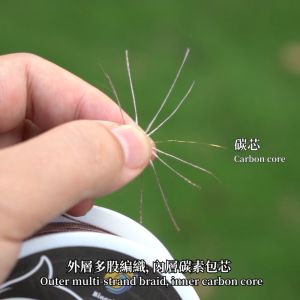 Fluorocarbon Fishing Lines x9 Tali Pancing Kawat Inti PE Senar Pancing Jepang Dikepang Kawat 100M Penangkapan Ikan Memancing