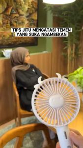 AOKI Kipas Tangan Mini Moo – Pendingin Portabel Lucu dengan Kekuatan Angin