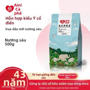Aini garden | Hạt Cà Phê Sâu Rang Hương Vị Đậm Đà 500g