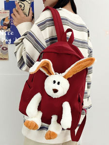 Túi Đeo Vai Hai Dây Dễ Thương Dung Tích Lớn Phong Cách Hàn Quốc Harajuku Ulzzang Túi Sách Học Sinh Trung Học Túi Đeo Vai Mềm Mại