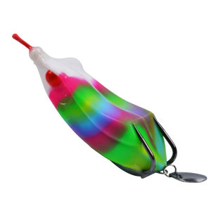 TEASER 18g Soft Silicone Frogs Fishing Lure Topwater Artificial Soft Frog Bait With Hook