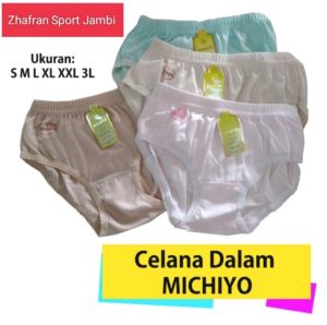 1Pcs Celana Dalam Wanita MICHIYO MURAH M L XL XXL 3L