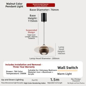 CDN | Star-shaped Creative Ambient Bedside Pendant Light