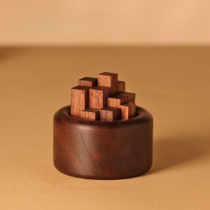 No-Flame Aromatherapy Diffuser Essential Oil Bedroom Home Decorative Piece Car Fragrance Diffuser Wood Long Lasting