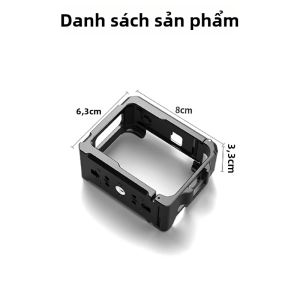 Khung Bảo Vệ Bằng Hợp Kim Nhôm Cho Máy Ảnh Insta360 GO Hộp Đựng Máy Ảnh Dạng Lồng Thỏ Siêu Mở Rộng Phụ Kiện Máy Ảnh