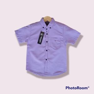 KEMEJA COUPLE WARNA LILAC KEMEJA AYAH DAN ANAK 3-14TH