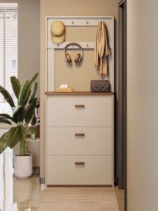 YANGYING | Flip Front Multi-functional Hallway Shoe Cabinet 15cm