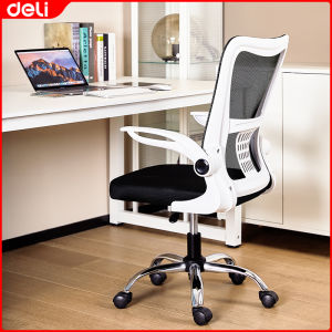Deli Executive Computer Chair Office Chair Gaming Chair Home Swivel Chair On Sale Study Chair Seat Reclining Backrest Chair Sale Low Price Upgrade E4925 (Handle Black)