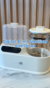 Little Giant Digital 6 in 1 Sterilizer & Boiler | Sterilizer Botol Bayi