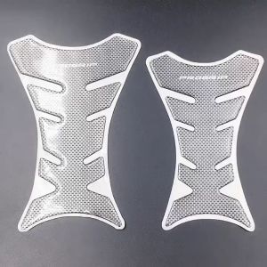 สติกเกอร์คาร์บอนไฟเบอร์ 3D กันรอยถังน้ำมัน สติกเกอร์ถังน้ำมันเชื้อเพล รถมอเตอร์ไซด์ สติ๊กเกอร์ สำหรับติดตกแต่งตัวถังรถจักรยานยนต์ ปกป้องรอยขีดข่วนถังน้ำมันมอเตอร์ไซค์ ถังน้ำมันหน้าทุกรุ่น MSX DEMON Z125CB400-1300 CBR150-600 150R 300R NINJA300 Z300 R3