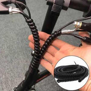 Bicycle Harness Winding Tube Electric Vehicle Brake Wire Organizer Protective Sleeve TPU Sheath Line Cable Spiral Wrap Portable