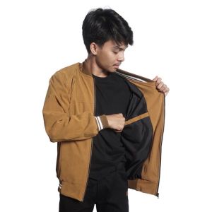 BAPIN Jaket Suede Pria Wanita Jaket Bomber Pria Premium Jaket Distro Parasut Tebal Bapin M - 5XL BEST SELLER