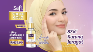 Safi Youth Gold Serum Elixir 30ml 50X Vitamin C Lifting Brightening C Brightens Skin Safi Rania Gold