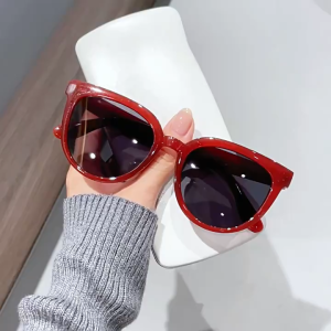 Kacamata hitam kacamata anti UV400 sunglasses anti ultraviolet kacamata pria wanita bulat A039