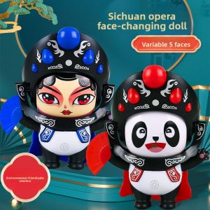 JIFANPAUL | Cal剧变脸 Panda Playful Doll with Opera Face Mask