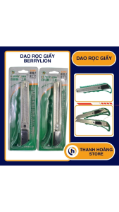 [HCM] Dao rọc giấy BerryLion - Dao rọc giấy loại lớn