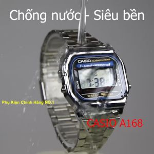 Đồng Hồ Nam/Nữ Casio A168 .h. Made In Japan Chống Nước Siêu Bền Pin Lâu