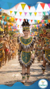 Buwan ng Wika – Tribal Ati-Atihan / Sinulog Festival Costume for Kids & Adults | Indak Kalye Cultural Dancewear