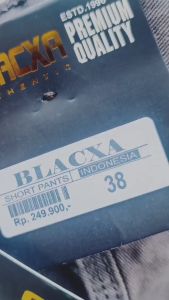 MODEL BARU//CELANA PENDEK KANVAS PREMIUM MERK BLACXA MODEL SAMPAI LUTUT BAHAN ADEM TEBAL HALUS DAN TIDAK MUDAH KUSUT  KETIKA DICUCI