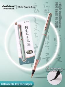 Touch mark | Calligraphy Use Felt Tip Brush Pen Refillable
