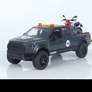 Đồ chơi Các dòng Xe bán Tải: Xe bán tải Cảnh sát 911 / Xe bán tải chở Mô tô / Xe bán tải Màu Đỏ