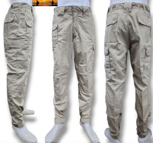 กางเกงรุ่นตุ๊กแกกากี กางเกงตุ๊กแกเข้ารูป ผ้าโทเรกากี