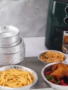 Combo Khay Bạc Nướng Nồi Chiên Không Dầu (LOẠI 22CM - LOẠI KHAY BẠC)