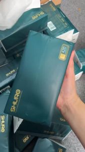 ทิชชู่ กระดาษทิชชู่ หนา5ชั้น เหนียวนุ่ม เช็ดหน้าได้ ไม่เป็นขุย SHURO ลังเขียว ยกลัง20ห่อ 1ห่อ420แผ่น กระดาษชำระ อย่างดี