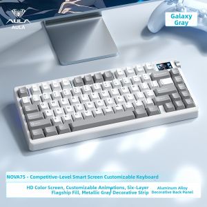 AULA | Customizable Multi-Mode Gaming Office Mechanical Keyboard
