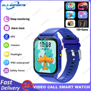 100+ Game SmartWatch Kid Child HD Screen Lighting Music Smart Watch Boy Girl Gift Children Smartwatch For IOS Android New PKHW12
