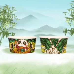 SHIJIKAIYUAN | Disposable Round Paper Bowl